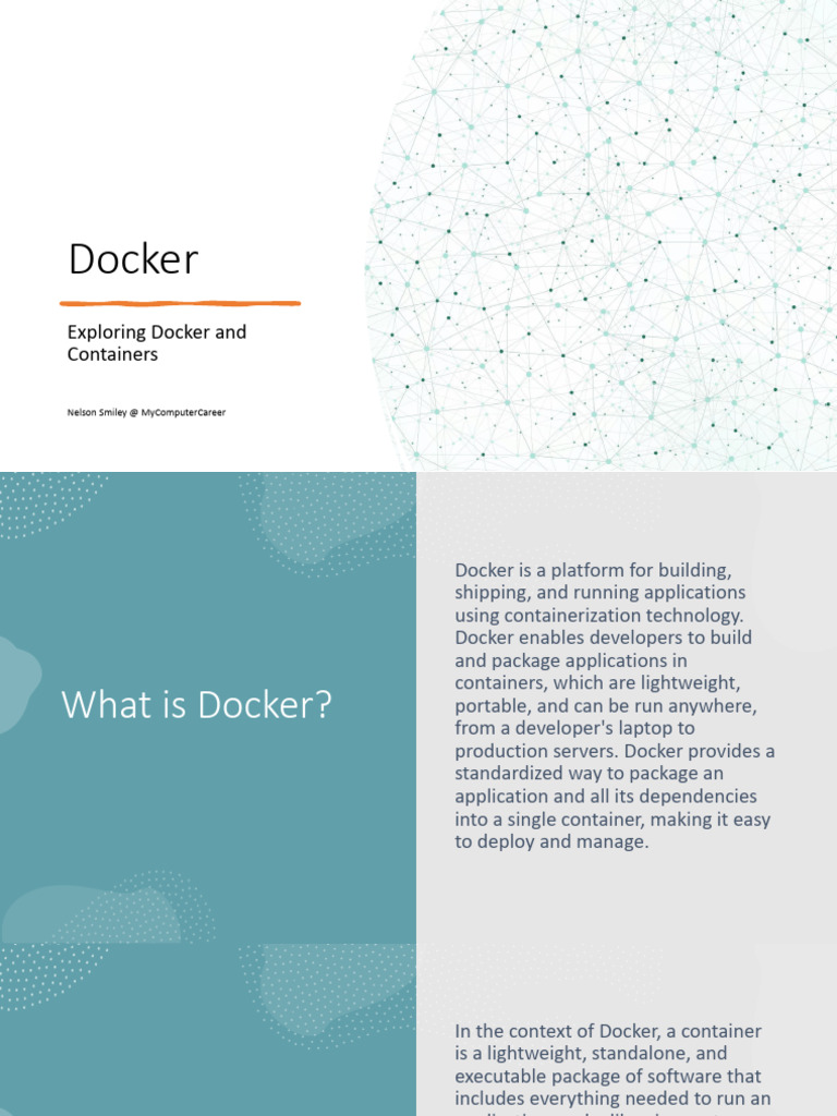 Introduction to Docker and Containers | PDF | Utility Software ...