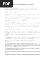 Comment créer une coopérative au Maroc