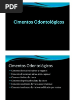Cimentos Odontol-Gicos [Modo de Compatibilidade