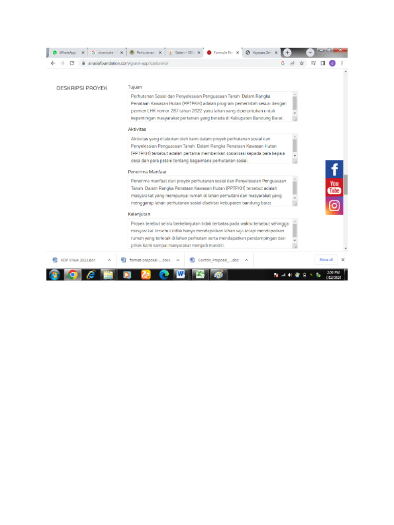 Pengajuan Airasia | PDF
