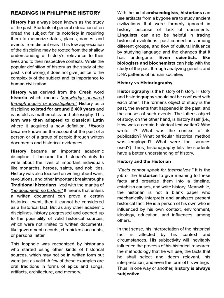Understanding Philippine History Essentials | PDF | Corazon Aquino