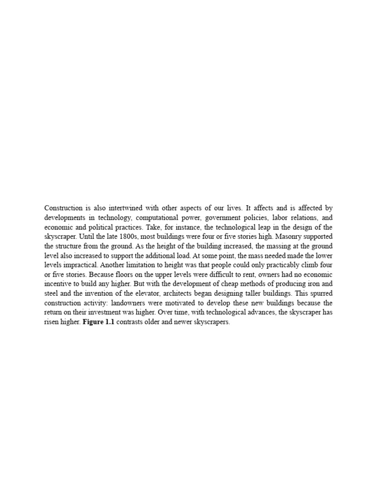 Overview of the Construction Industry | PDF | Economies