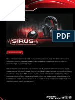 Sirus Product Sheet Final