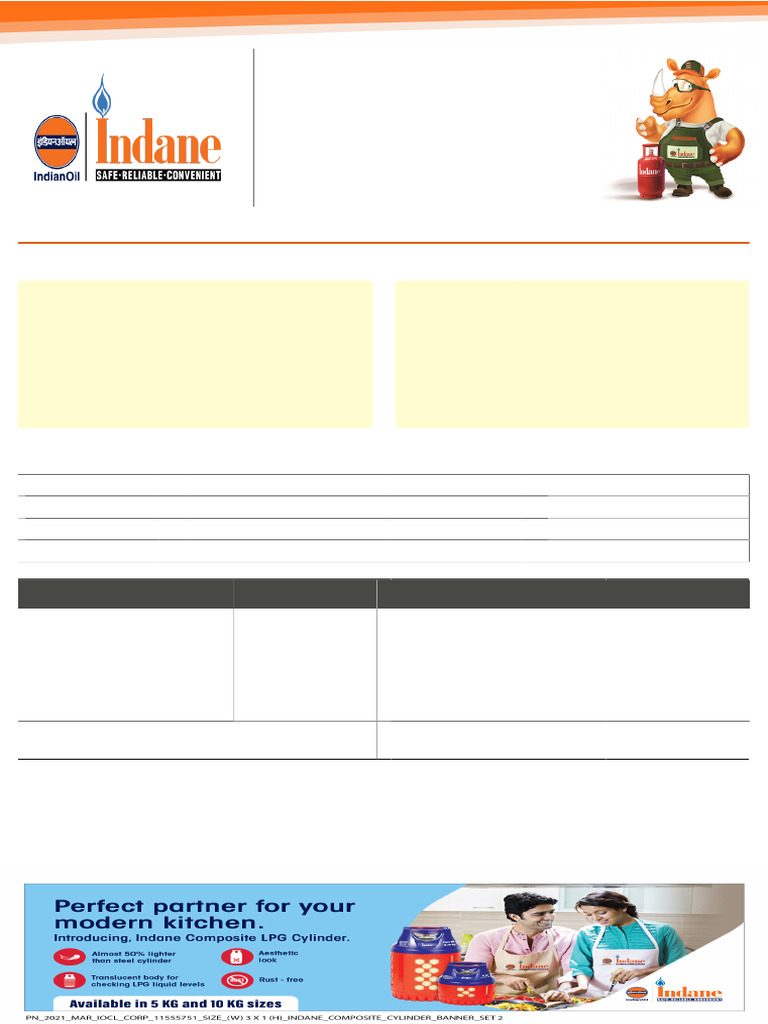 Panwar Enterprises LPG Invoice Details | PDF | Liquefied Petroleum Gas ...