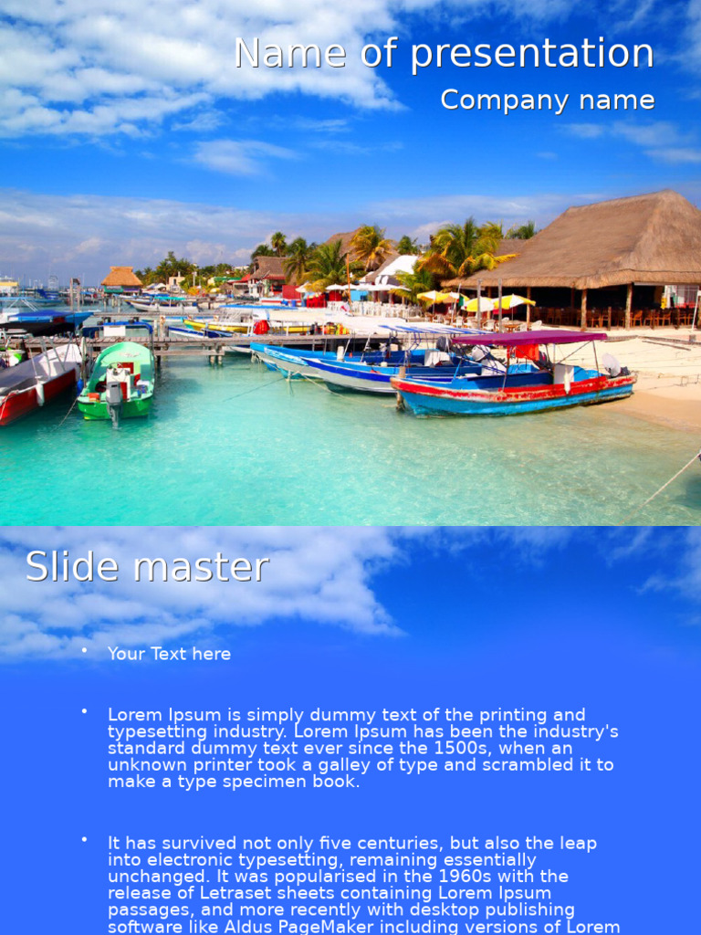 Overview of Presentation Formats | PDF
