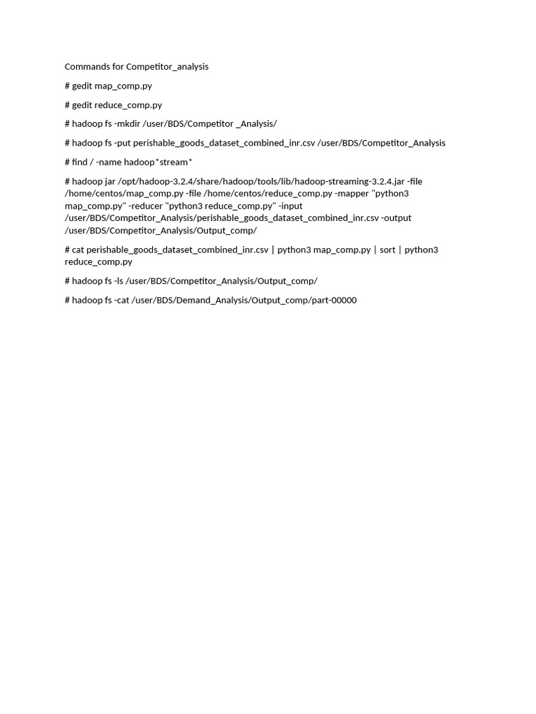 Commands | PDF