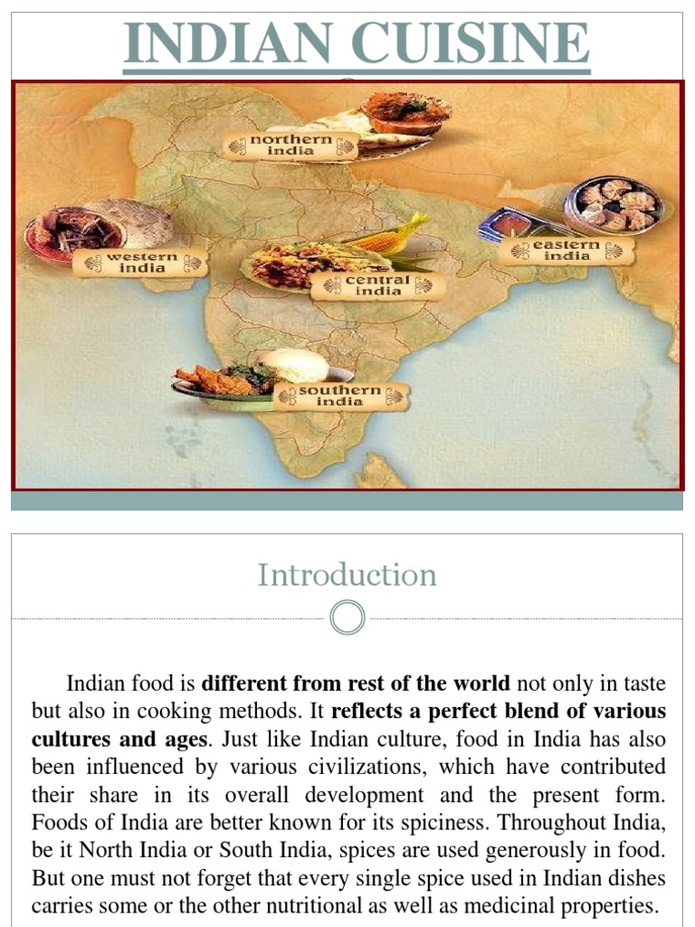 Indian Cuisine Pdf Indian Cuisine Desi Cuisine