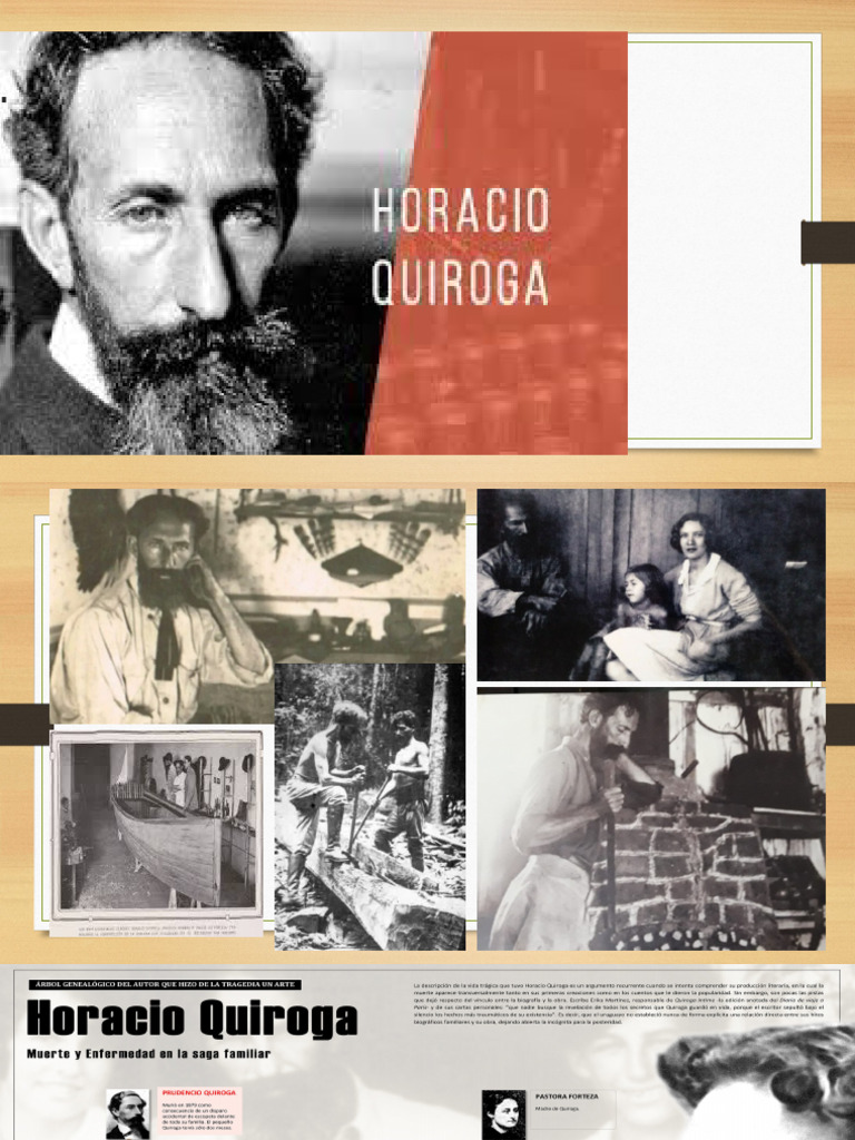 Vida y obra de Horacio Quiroga | PDF
