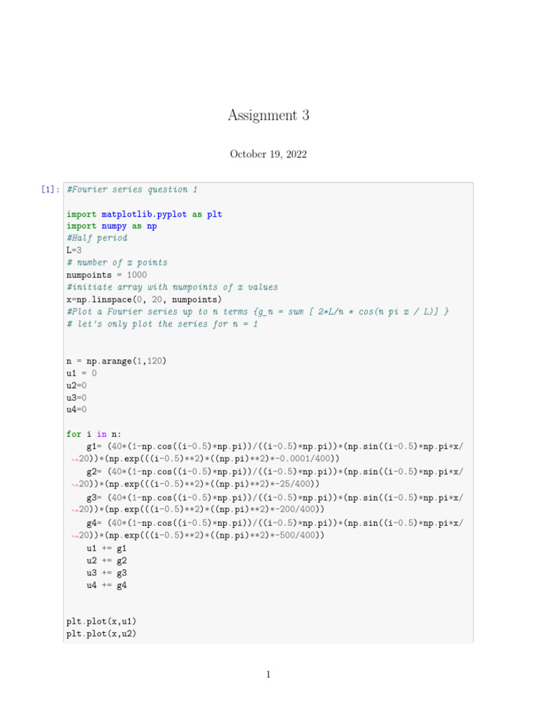 Assignment 3 | PDF