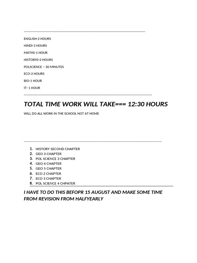 Todo | PDF