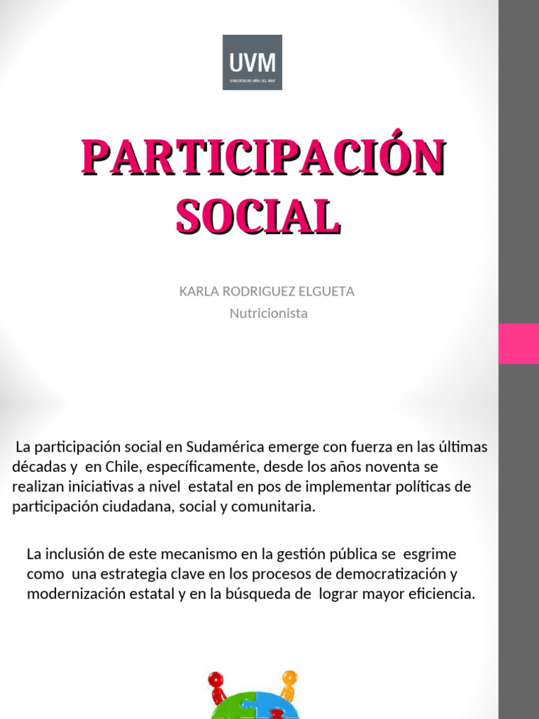 2.participación Social | PDF | Comunidad | Promoción de la salud