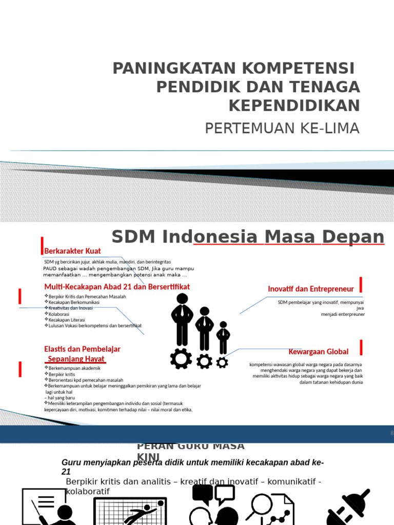 Standar Pendidik Dan Tenaga Kependidikan | PDF