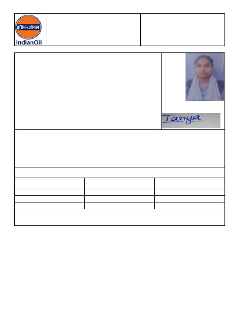 IOCL Mathura Refinery Apprentice Application | PDF | Justice | Crime ...