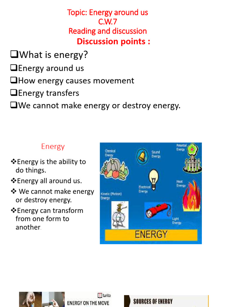 Energy - 1 | PDF