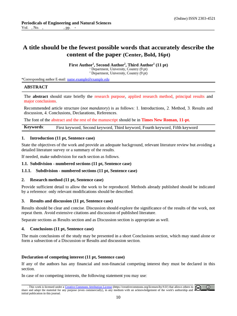 Manuscript Preparation Guidelines | PDF | Note (Typography) | Citation