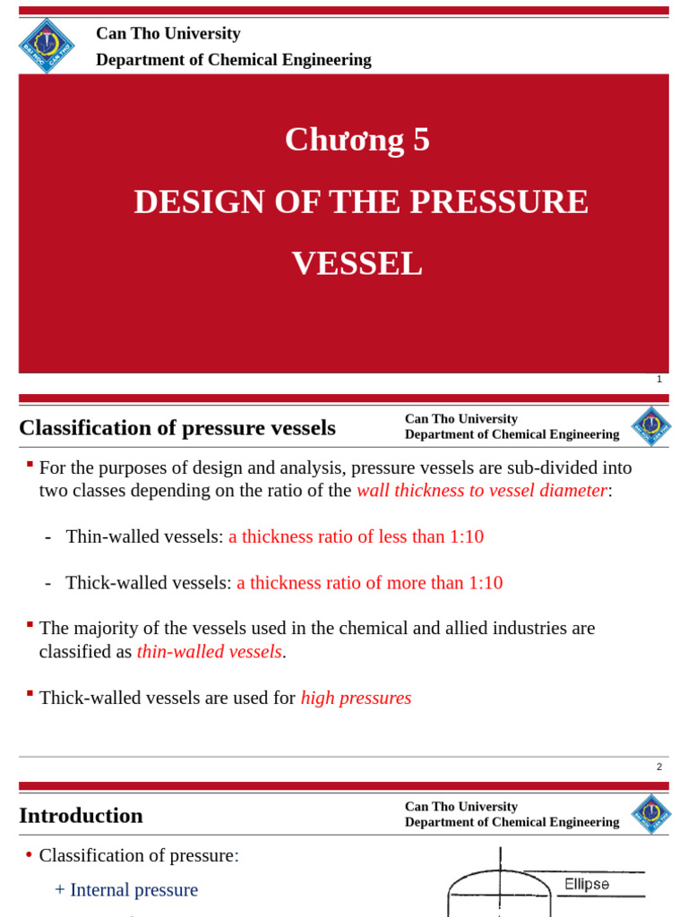 Chapter 5 Design of Shell Vessel | PDF | Bending | Stress (Mechanics)