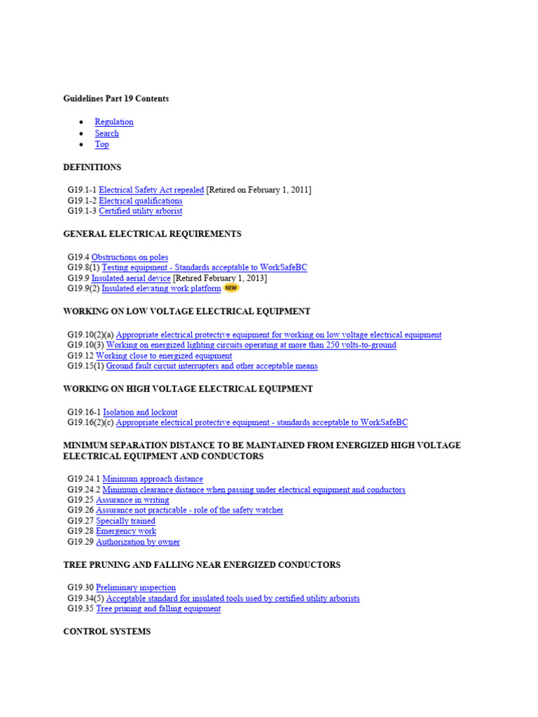Electrical Safety Guidelines Overview | PDF | Personal Protective ...