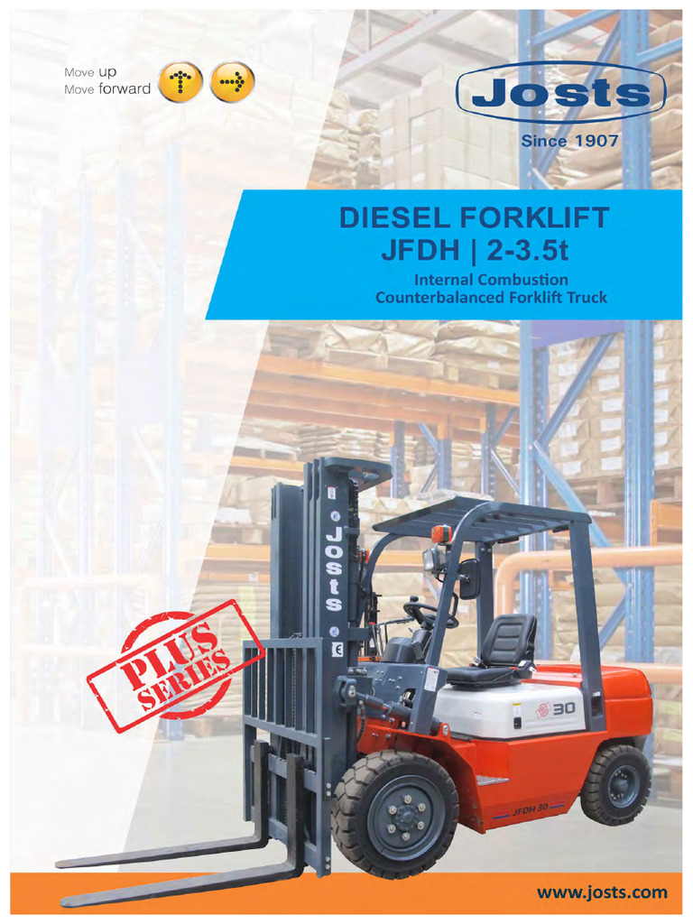 Josts 2.0-3.5 Ton Diesel Forklifts | PDF | Forklift | Truck