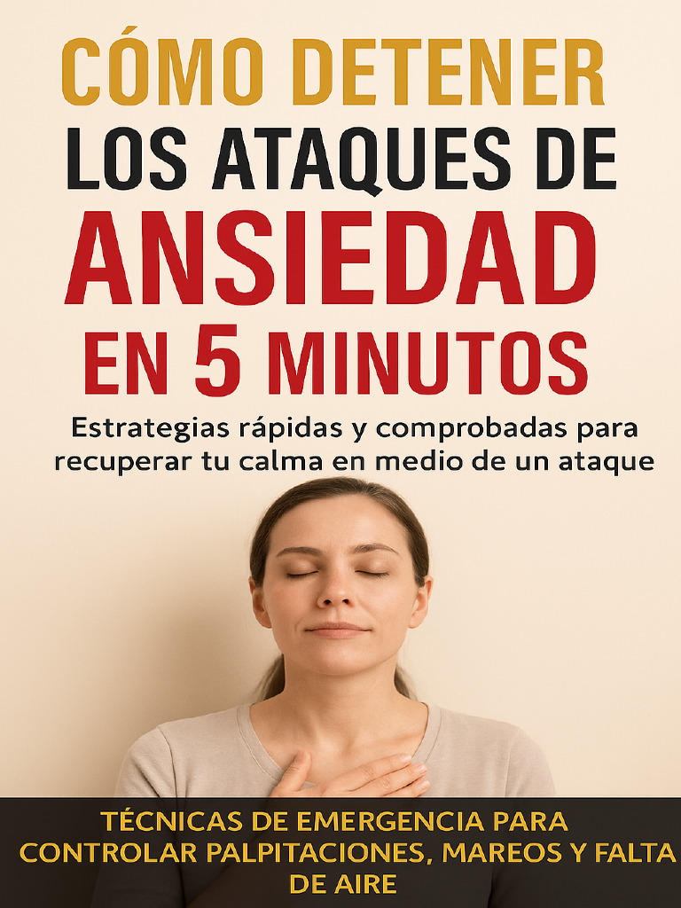Ebook - Como Detener Los Ataques de La Ansiedad en 5 Minutos | PDF ...