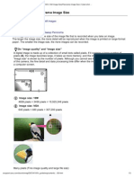 DSC-HX100 - HX100V - Still Image Size - Panorama Image Size - Cyber-Shot User Guide