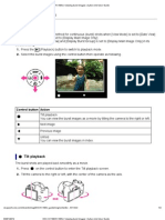 DSC-HX100 - HX100V - Viewing Burst Images - Cyber-Shot User Guide