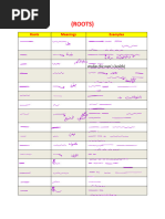 Latin Medical Terms Quick Guide | PDF