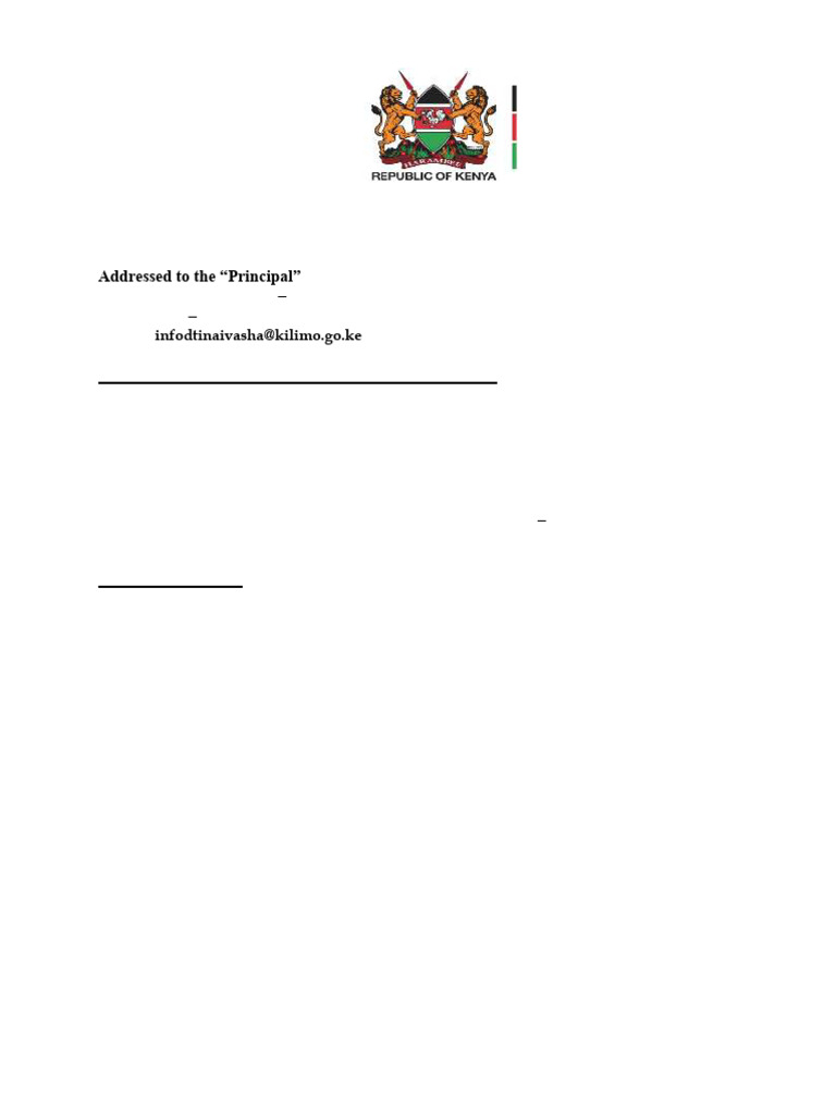 Dairy Training Institute Admission Letter | PDF | Payments | Identity ...