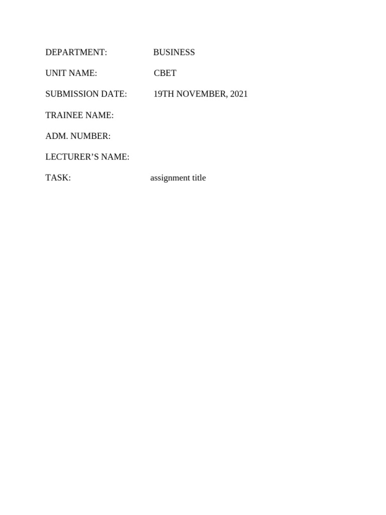 Department | PDF