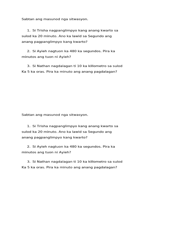 Activities | PDF