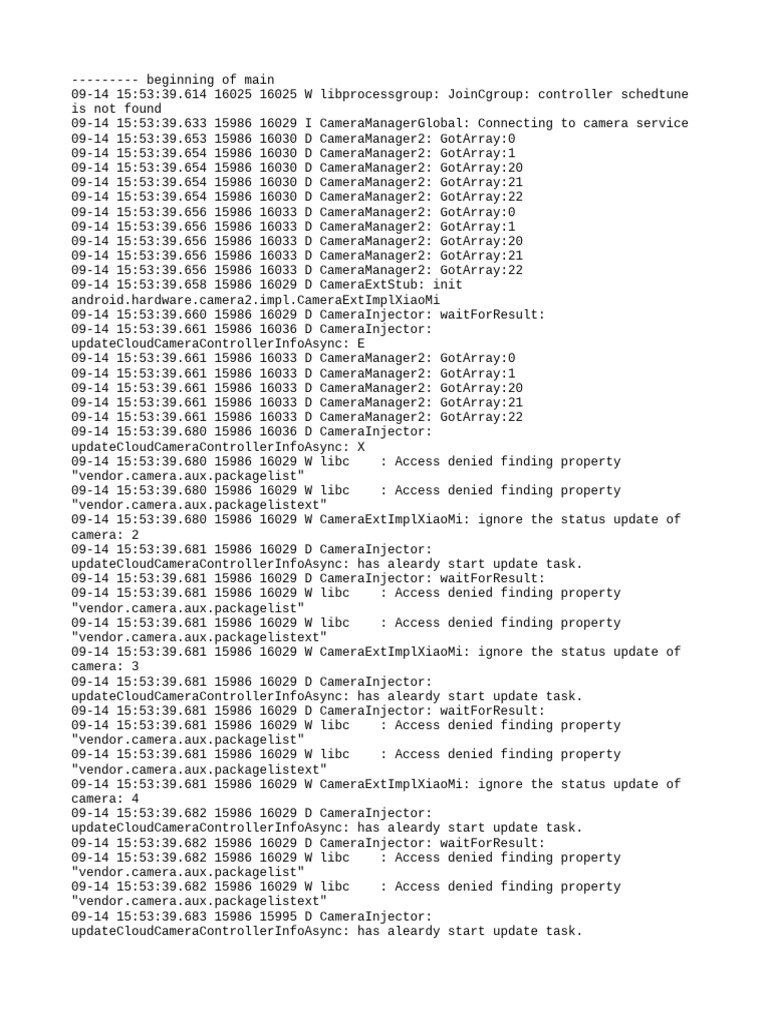 Log Cat 1757845419581 | PDF | Computing | Computer Programming