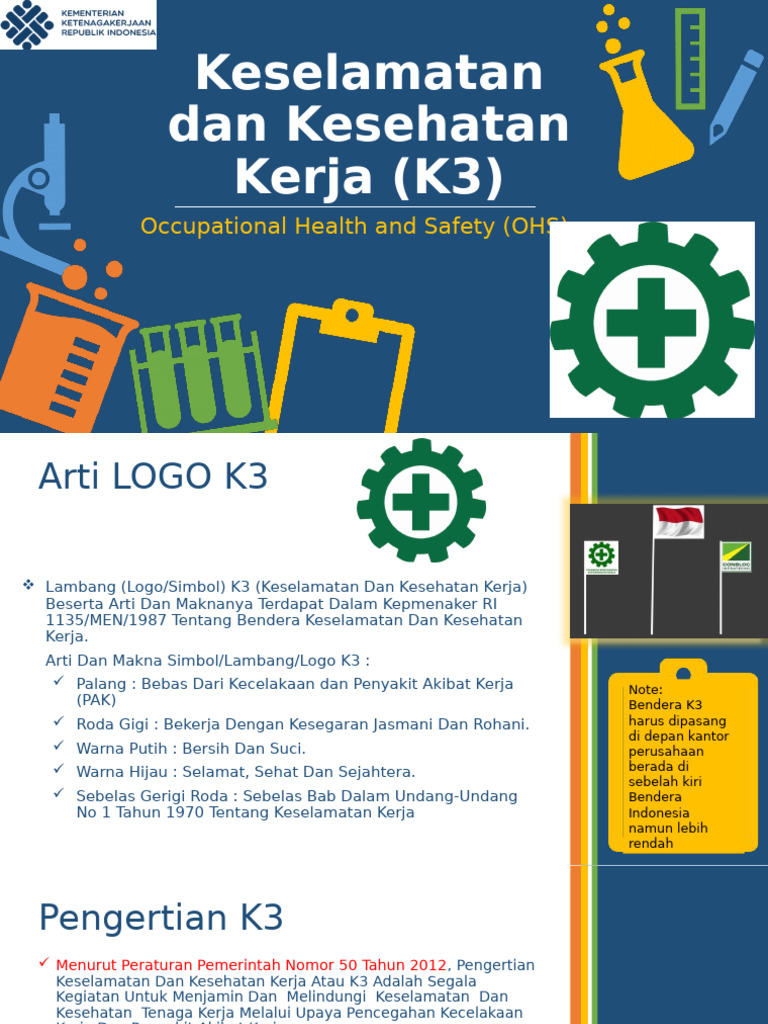 Arti dan Makna Logo K3 serta Pengendalian Risiko | PDF