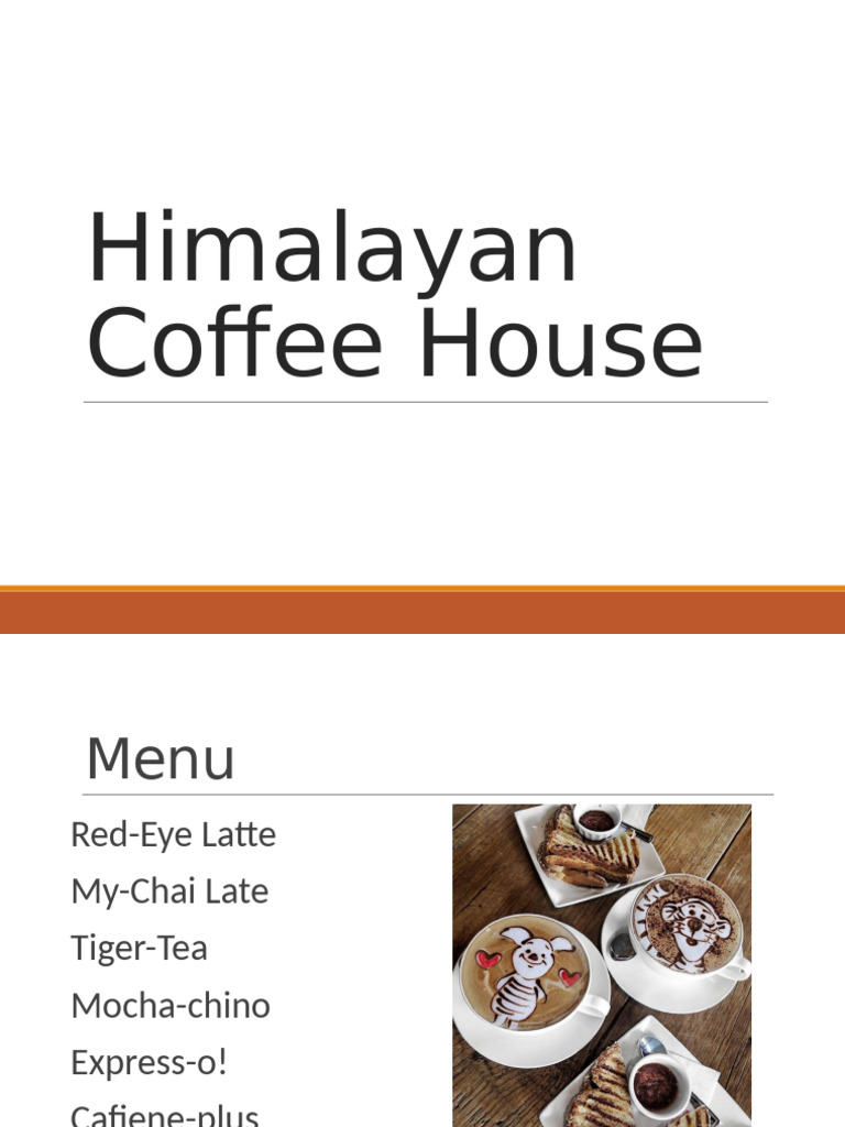 Project 3. Coffee House | PDF