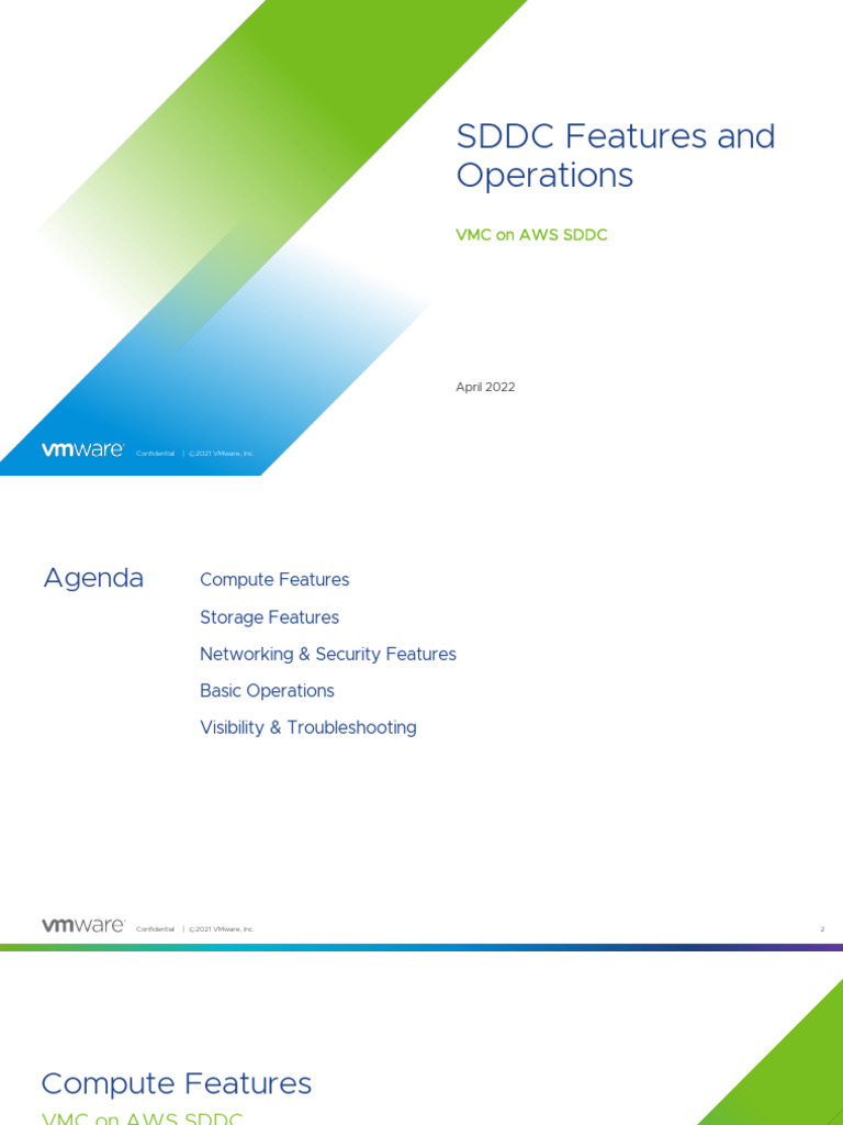 VMC on AWS SDDC Features Overview | PDF | Firewall (Computing ...