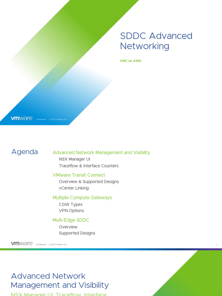 M06 - SDDC Advanced Networking | PDF | Virtual Private Network | Ip Address