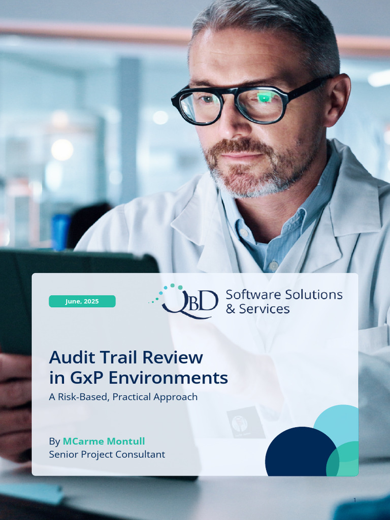 Risk-Based Audit Trail Review in GxP | PDF | Audit | High Performance ...
