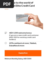 Updated Mashreq Neo Account Charges | PDF | Banks | Cheque