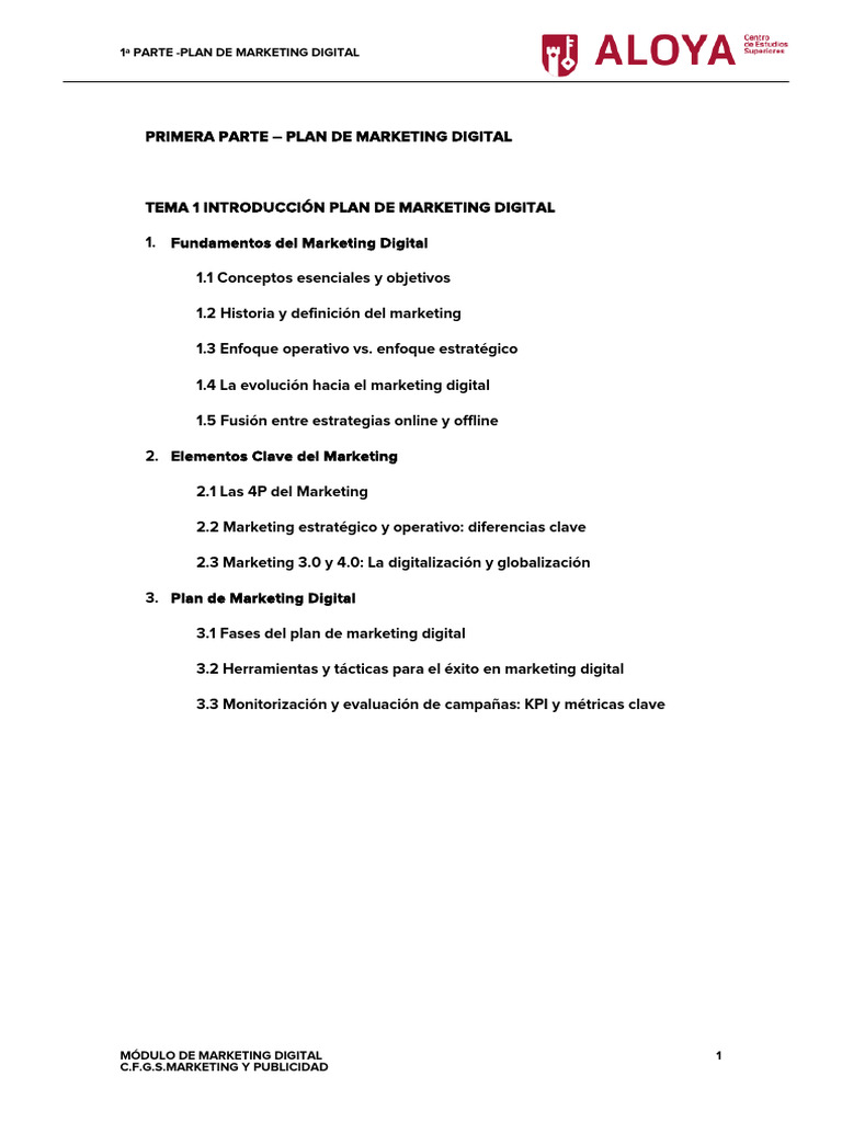 Fundamentos del Marketing Digital | PDF | Marketing | Publicidad digital