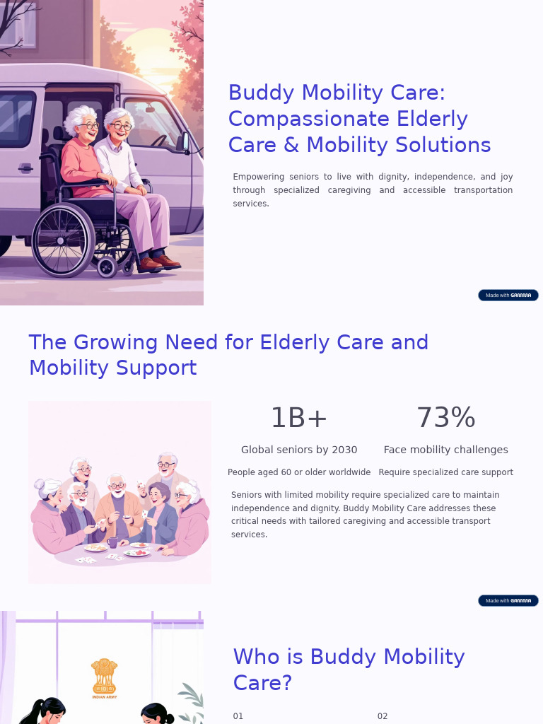 Empowering Seniors with Mobility Care | PDF | Caregiver | Elderly Care