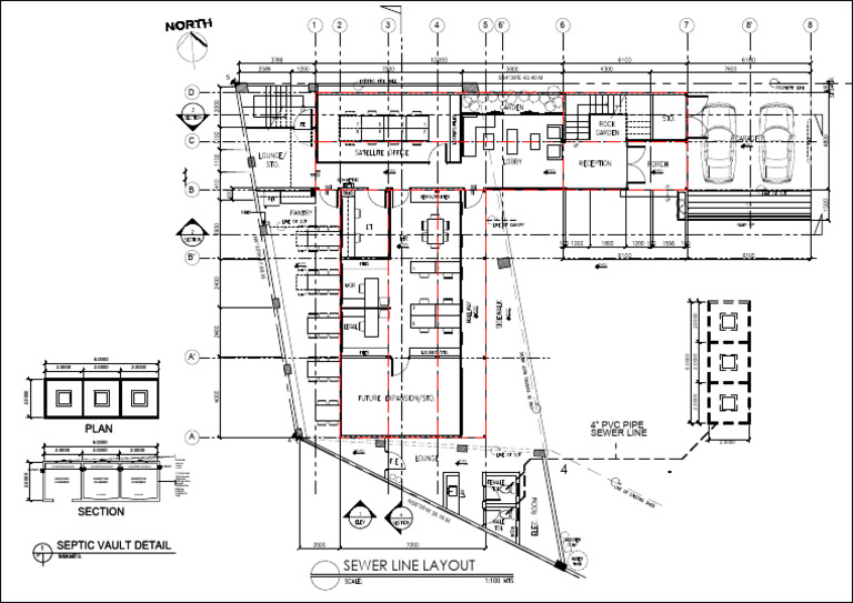 Sewer Line Layout Plan Details | PDF | Sanitary Sewer | Biodegradable ...
