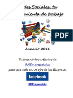 Ebook Redes Sociales Tu Herramienta de Trabajo Anuario 2011 de RHEmpresariales