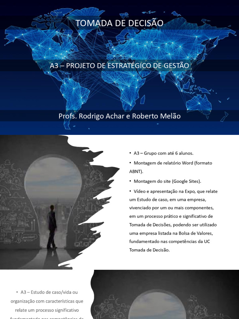 Tomada de Decisão em Projetos Estratégicos | PDF | Análise SWOT | Business