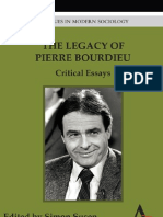 The Legacy of Pierre Bourdieu Critical Essays