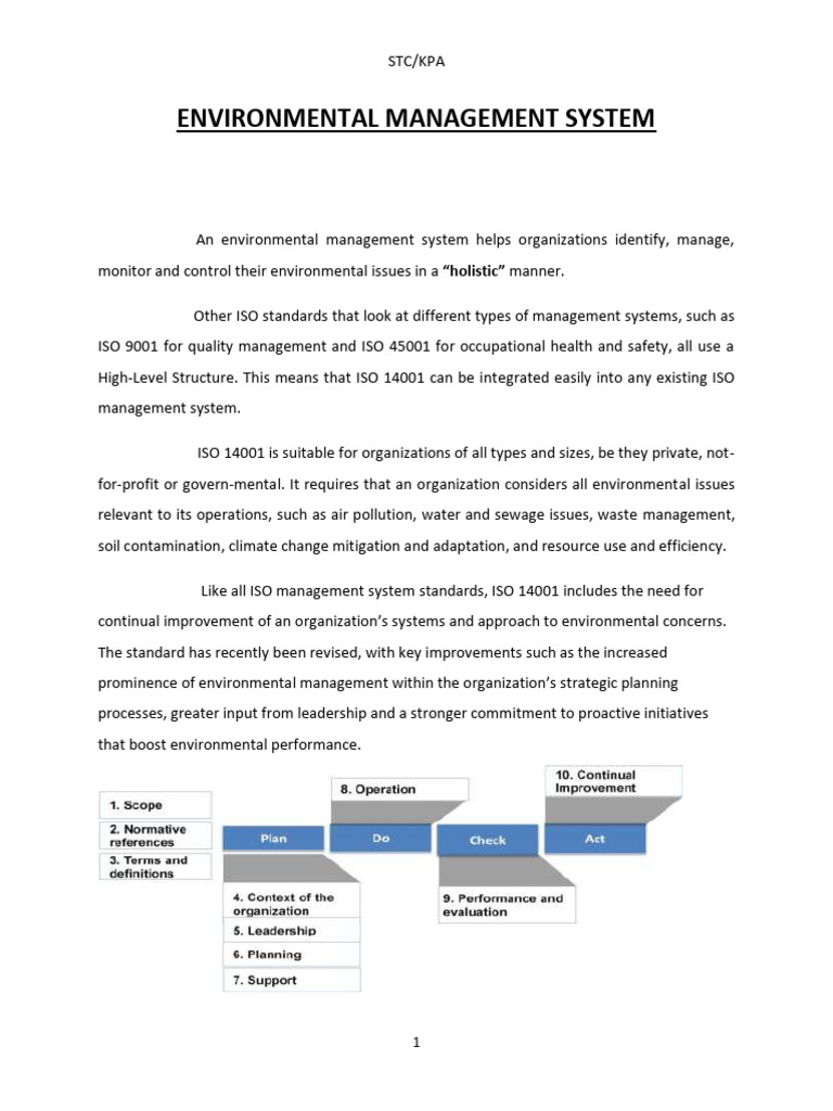 ISO 14001 Environmental Management Guide | PDF | Audit | Environmental ...