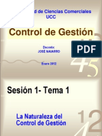 Tema 1 Naturaleza Del Control de Gestion