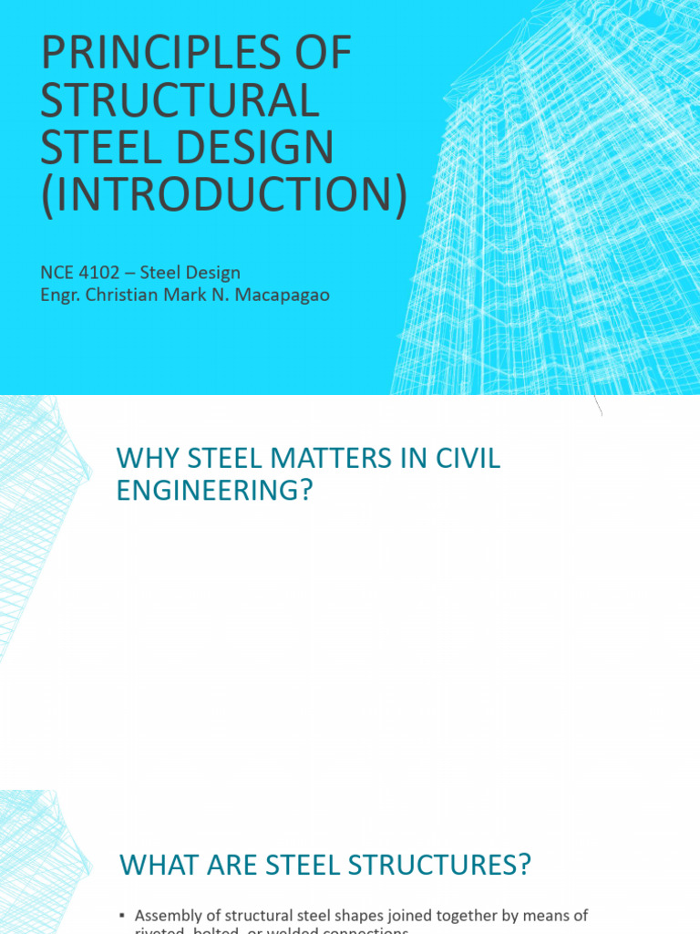 Introduction To Steel Design | PDF | Deformation (Engineering ...