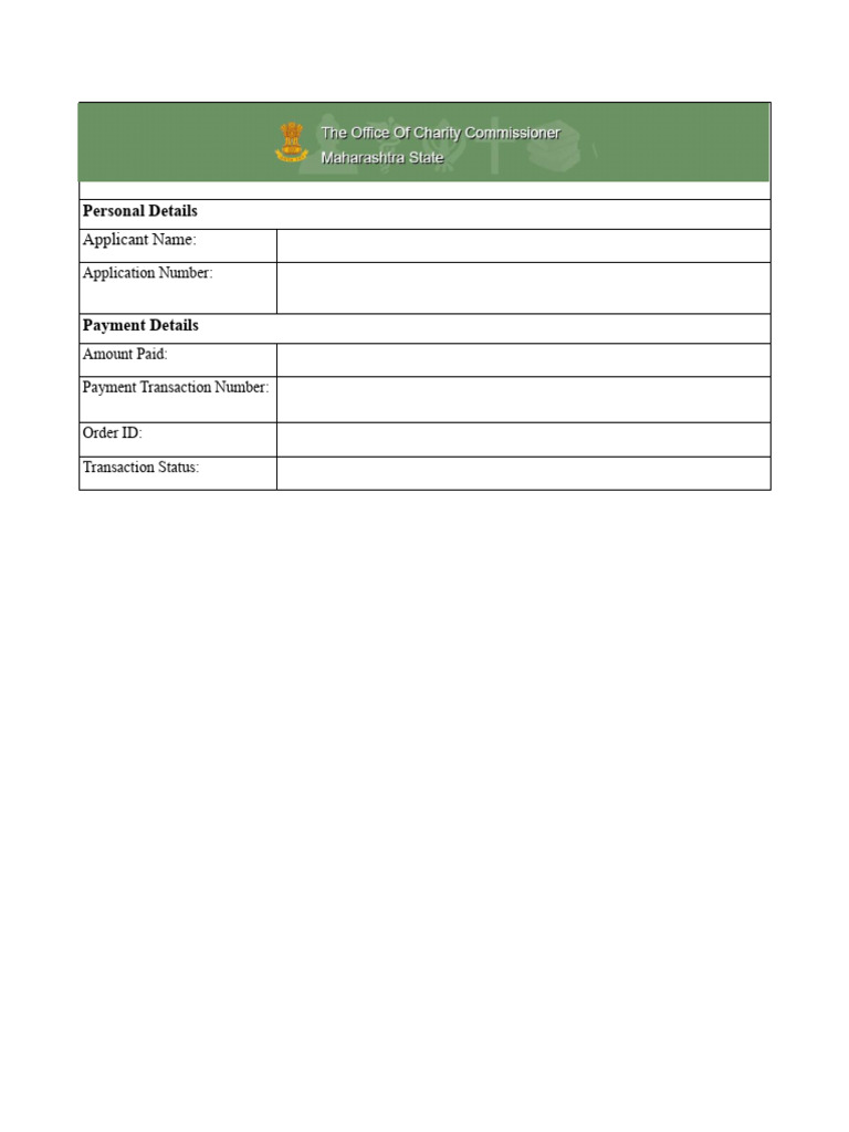 Personal Details: Applicant Name | PDF