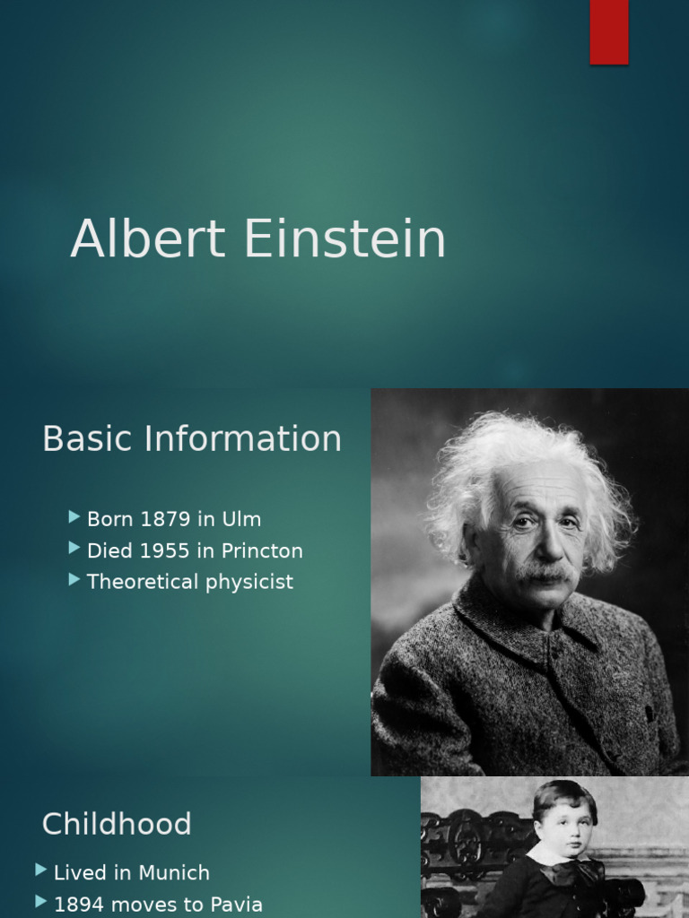 Albert Einstein | PDF