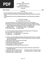 Form 4 Mock English Exam 2026 | PDF | Linguistics | Grammar