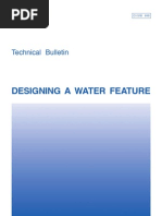 Designing A Water Feature - Tech Bulletin