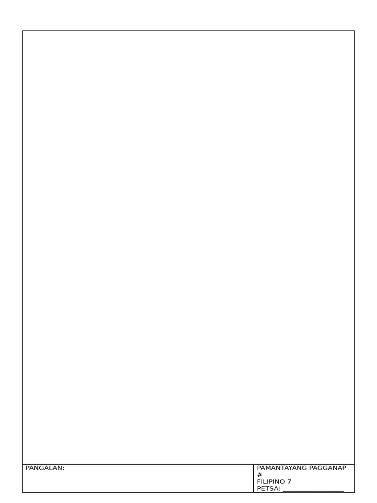 PT Format 1 | PDF